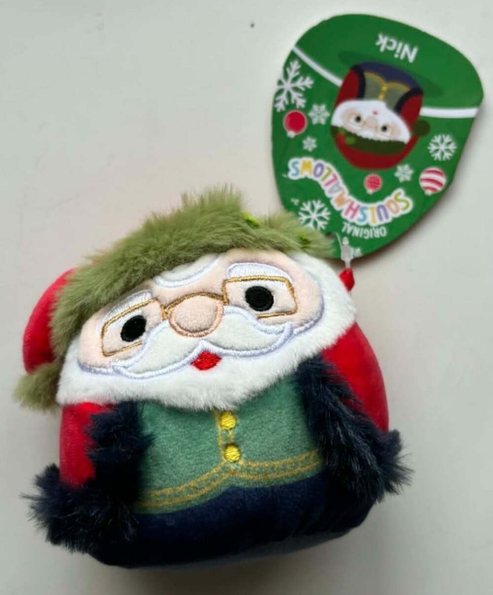 Squishmallows 3 Inch Nick Christmas Mini Plush 2024